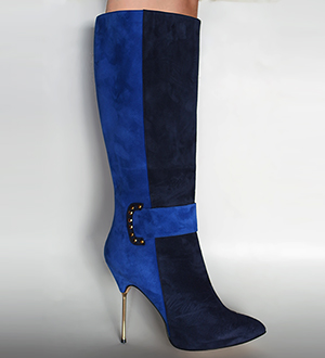 Blau Stiefel Lory