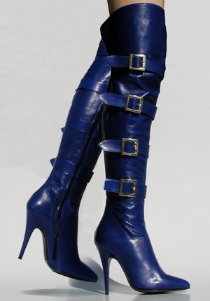 blaues Stiefel Mona