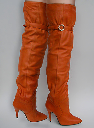 Orange Boots Marzia