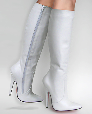 White Boots Monica