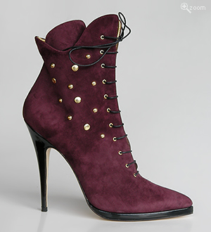 Violet black Boots Medusa