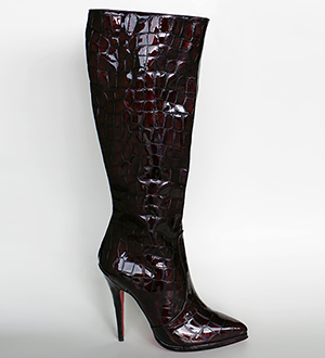 Bordeaux Stiefel Kristel