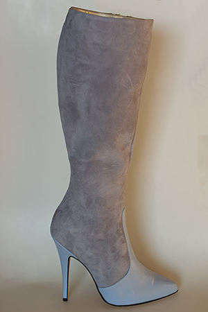 Grau Stiefel Tina