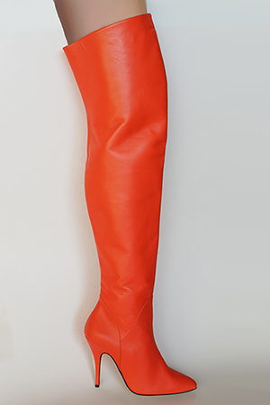 Orange Stiefel Chionia