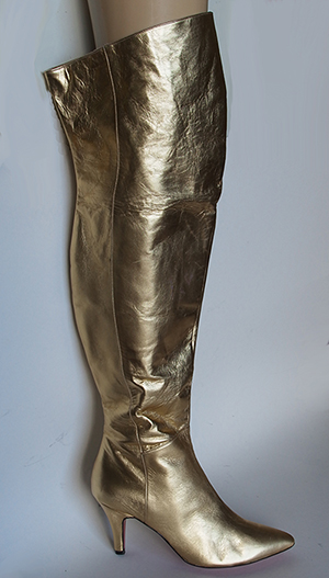 Gold Stiefel Giada