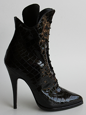 schwarz Stiefel Medusa