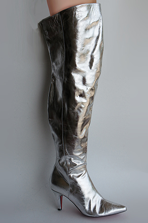 Silber Stiefel Giada