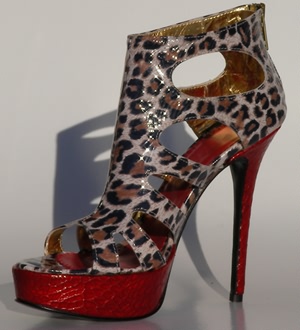 Leopard Red and Platforms Evita