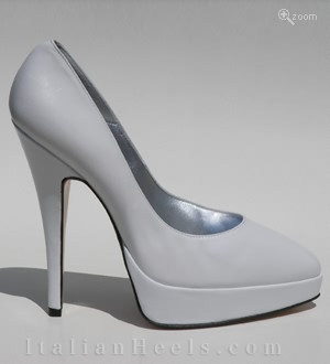 White Platforms Carlotta