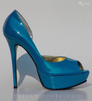 Light Blue Platforms Rossana