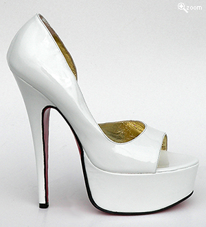 White Platforms Rossana