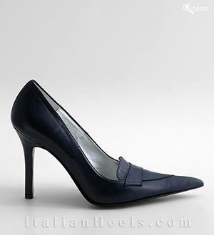 blaues Pumps Elena