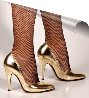 Pumps Dorado Laminado Maddalena