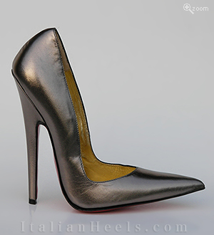 Silber Pumps Filippa