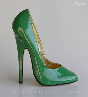 Green Pumps Minervina