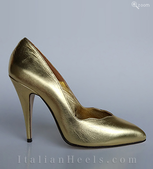 Pumps oro Maddalena