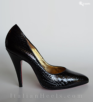 Pumps NegroCroc Paloma