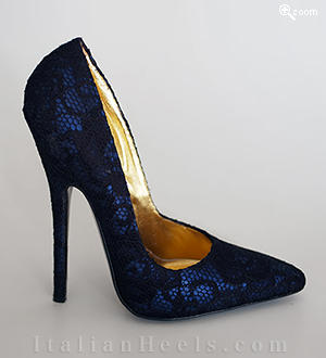 blaues Pumps Paloma