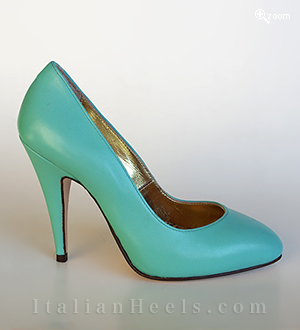 Pumps azul Minervina