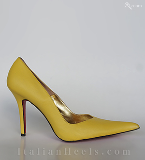 Yellow Pumps Fiorenza