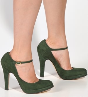 Green Pumps Ariella