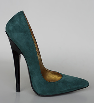 Black Green Pumps Sibilla