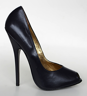 blaues Pumps Desdemona