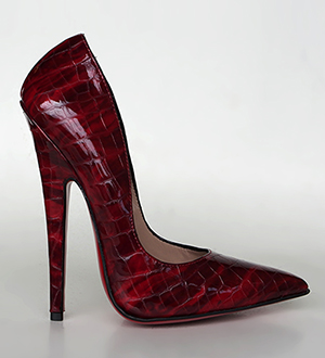 Red Pumps Danubia