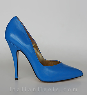 Pumps azul Sofia