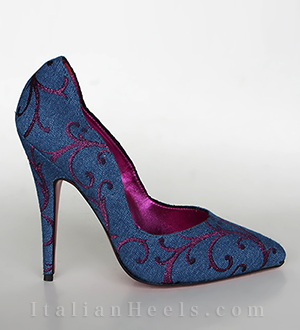 Pumps Azul Amantea