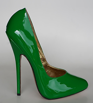 Green Pumps Minervina