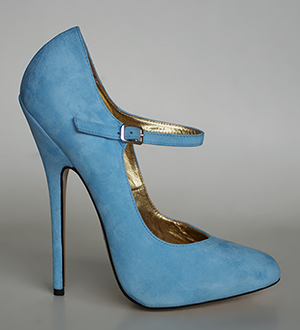 hellblaues Pumps Minervina