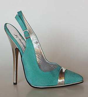 hellblaues Pumps Forzia