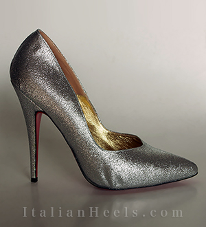 Silver Pumps Paloma