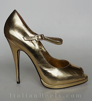 Gold Pumps Felicita