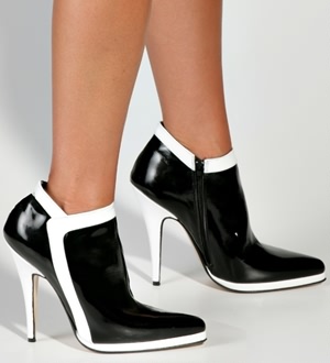 Black/White Pumps Pernilla