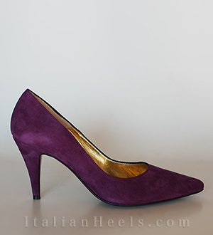 Lila Pumps Ombretta