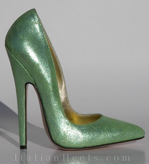 Green Pumps Fortunata