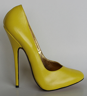 Pumps Amarilla Minervina