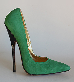 Black Green Pumps Sibilla