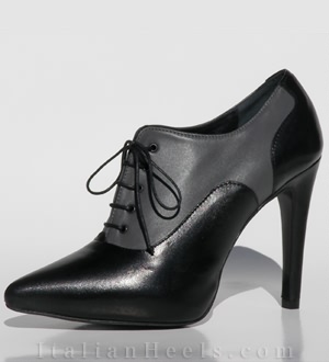 Pumps Negro Gris Nelly