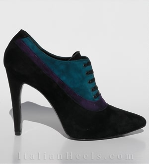 Pumps Negro Violeta Lilly