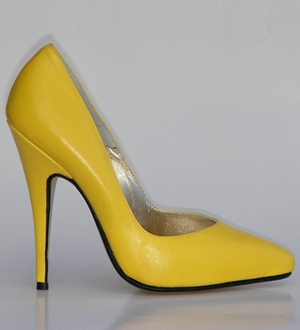 Yellow Pumps Sofia