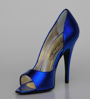 blaues Pumps Rossana