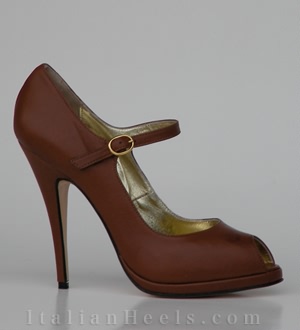 SaddleBrown Pumps Felicita