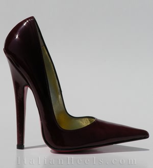 Burgundy Pumps Filippa 