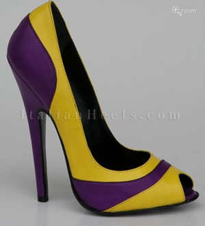 GelbemLila Pumps Samia