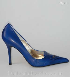 blaues Pumps Esmeralda