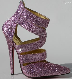 PinkGlitter Pumps Natalia