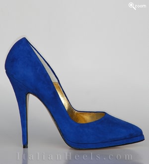 blaues Pumps Bice